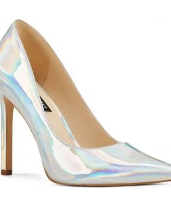 Nine West Metallic Mindset Tatiana Pointy Toe Pumps