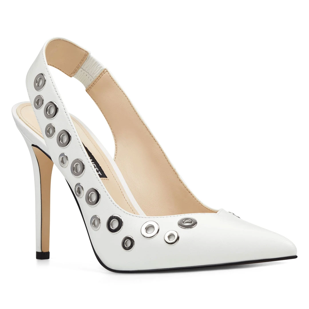 Nine West Heels Tatin Slingback Pumps 4 Nine West Heels Tatin Slingback Pumps