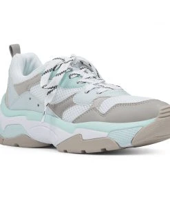 Nine West Flats Taybre Lace Up Sneakers