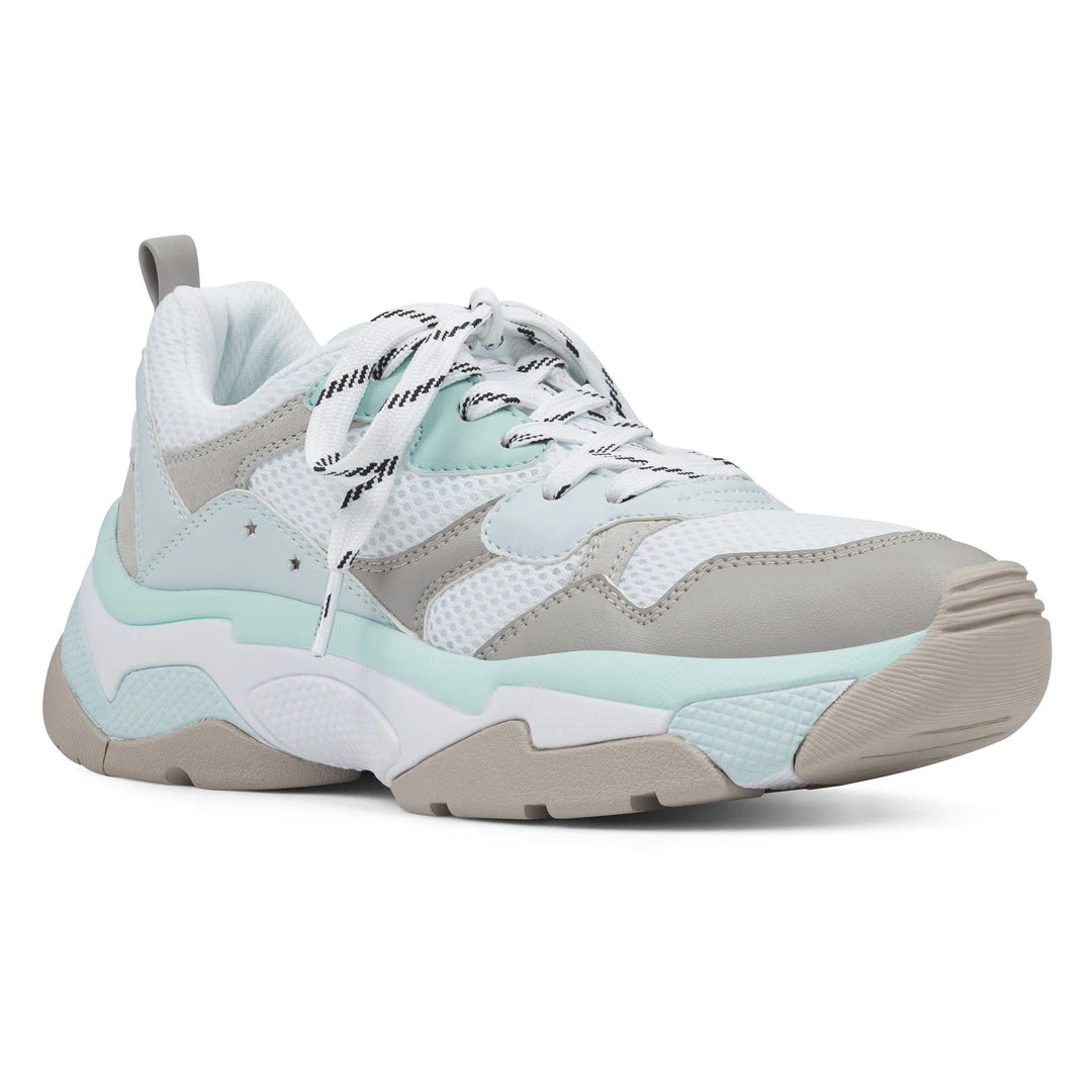 Nine West Flats Taybre Lace Up Sneakers 4 Nine West Flats Taybre Lace Up Sneakers