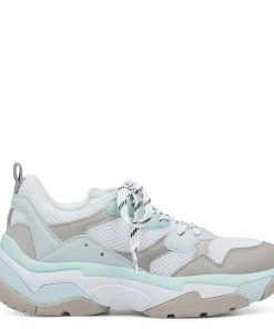 Nine West Flats Taybre Lace Up Sneakers