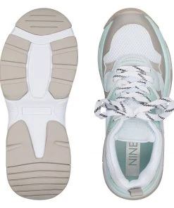 Nine West Flats Taybre Lace Up Sneakers 13 Nine West Flats Taybre Lace Up Sneakers