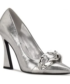 Nine West Tazz Pointy Toe Pumps Heel Appeal