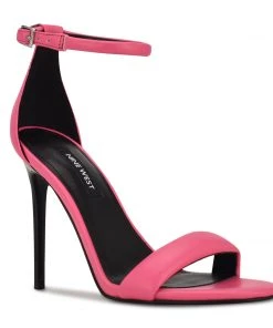 Nine West Teeya Ankle Strap Sandals 8 Nine West Teeya Ankle Strap Sandals