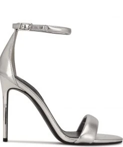 Nine West Metallic Mindset Teeya Ankle Strap Sandals