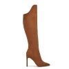 Nine West Teleena Wide Calf Heeled Boots Shoes