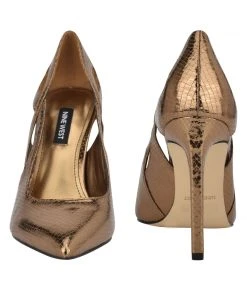 Nine West Metallic Mindset Tess Dress Pumps 12 Nine West Metallic Mindset Tess Dress Pumps