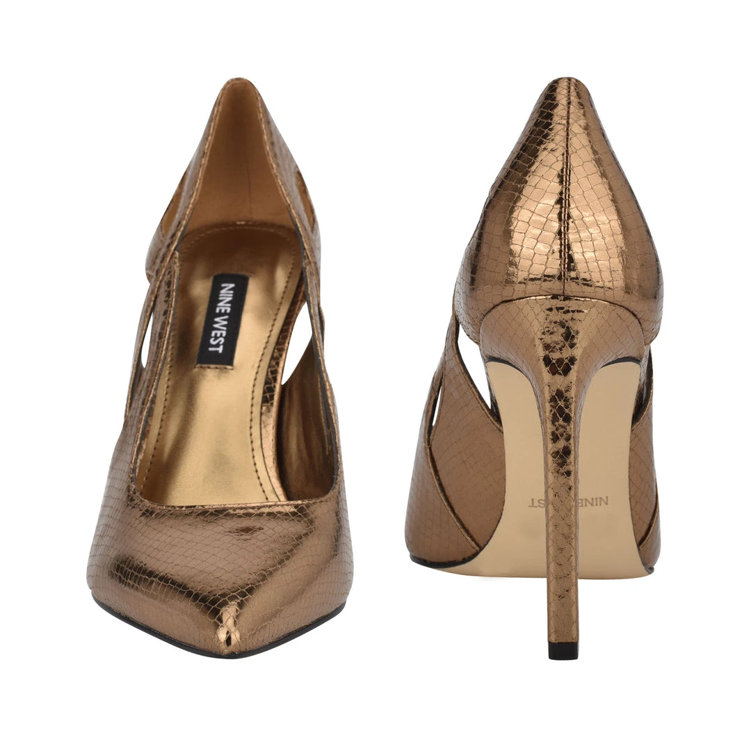 Nine West Metallic Mindset Tess Dress Pumps 7 Nine West Metallic Mindset Tess Dress Pumps
