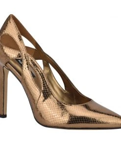 Nine West Metallic Mindset Tess Dress Pumps 9 Nine West Metallic Mindset Tess Dress Pumps