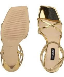 Nine West Tidle Ankle Strap Sandals Metallic Mindset 11 Nine West Tidle Ankle Strap Sandals Metallic Mindset