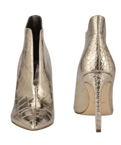 Nine West Tila Dress Booties Metallic Mindset
