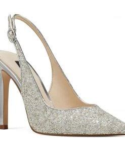 Nine West Metallic Mindset Tina Slingback Pumps
