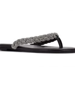 Nine West Shoes Tinee Flat Slide Sandals