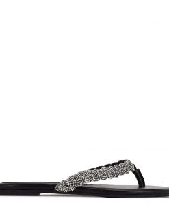 Nine West Shoes Tinee Flat Slide Sandals