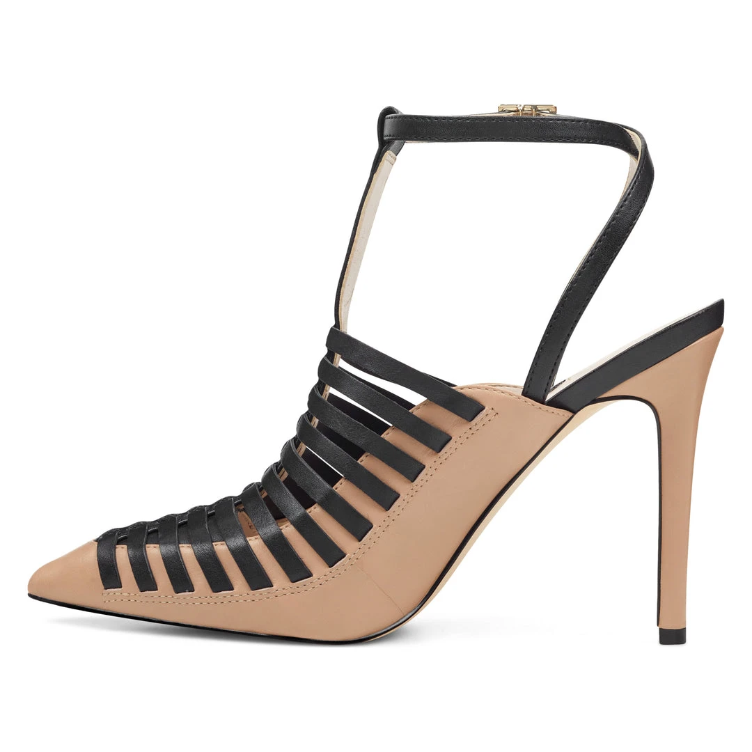 Nine West Heels Tlank Strappy Pumps 6 Nine West Heels Tlank Strappy Pumps