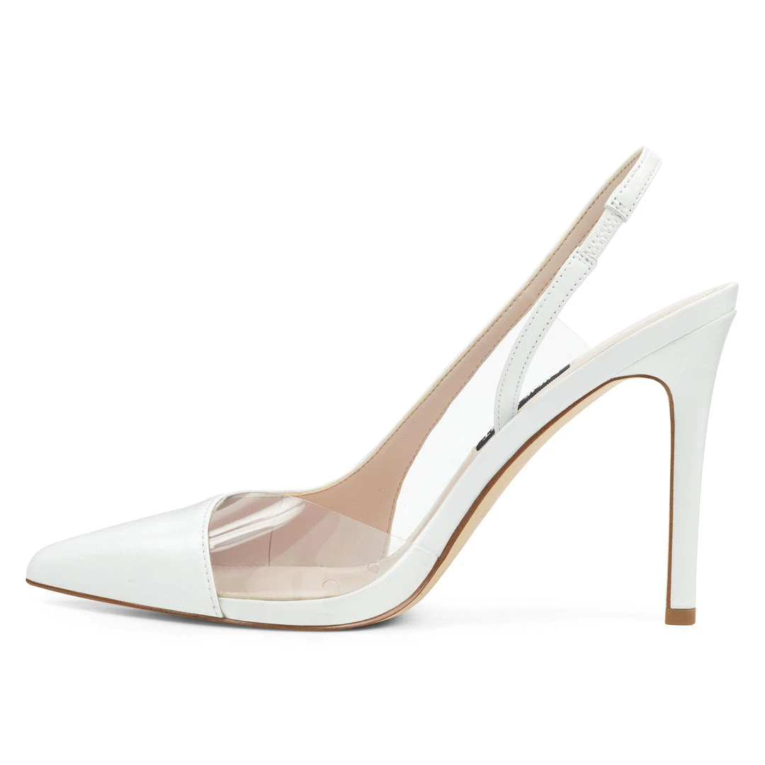 Nine West Heels Toffee Half D'Orsay Pumps 6 Nine West Heels Toffee Half D'Orsay Pumps