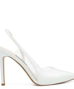 Nine West Heels Toffee Half D'Orsay Pumps