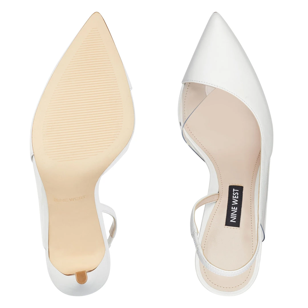 Nine West Heels Toffee Half D'Orsay Pumps 8 Nine West Heels Toffee Half D'Orsay Pumps