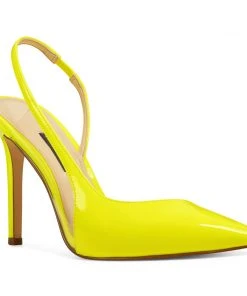 Nine West Heels Toffee Half D'Orsay Pumps 9 Nine West Heels Toffee Half D'Orsay Pumps