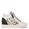 Nine West Tons High Top Hidden Wedge Sneakers Shoes