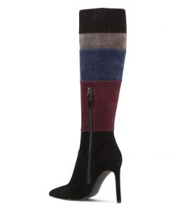 Nine West Toprank Colorblock Boots Boots & Booties