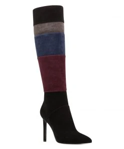 Nine West Toprank Colorblock Boots Boots & Booties