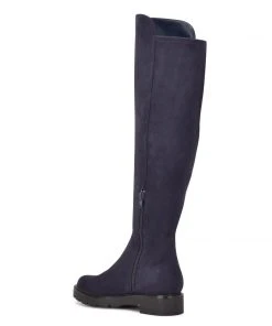 Nine West Color Pop Tread Over The Knee Lug Sole Boots