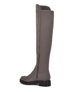 Nine West Tread Over The Knee Lug Sole Boots Shoes 9 Nine West Tread Over The Knee Lug Sole Boots Shoes