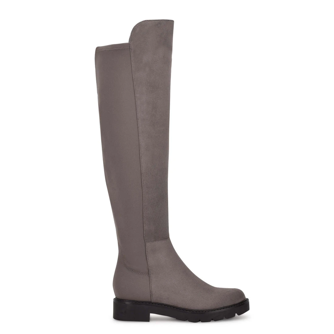Nine West Tread Over The Knee Lug Sole Boots Shoes 3 Nine West Tread Over The Knee Lug Sole Boots Shoes