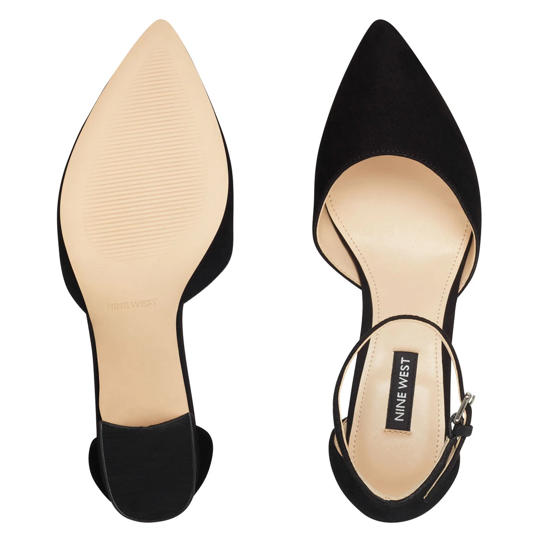 Nine West Trini Ankle Strap Block Heel Pumps Heels 8 Nine West Trini Ankle Strap Block Heel Pumps Heels