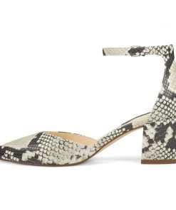 Nine West Heels Trini Ankle Strap Block Heel Pumps 11 Nine West Heels Trini Ankle Strap Block Heel Pumps