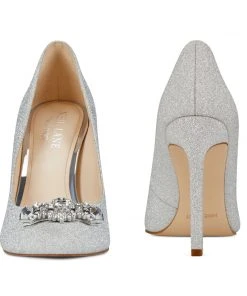 Nine West Metallic Mindset Trulove Pointy Toe Pumps