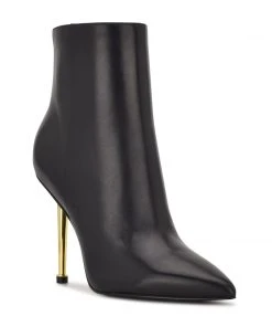 Nine West Tryin Dress Booties Heel Appeal