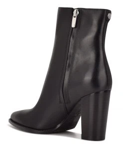 Nine West Tryme 9x9 Heeled Booties Shoes