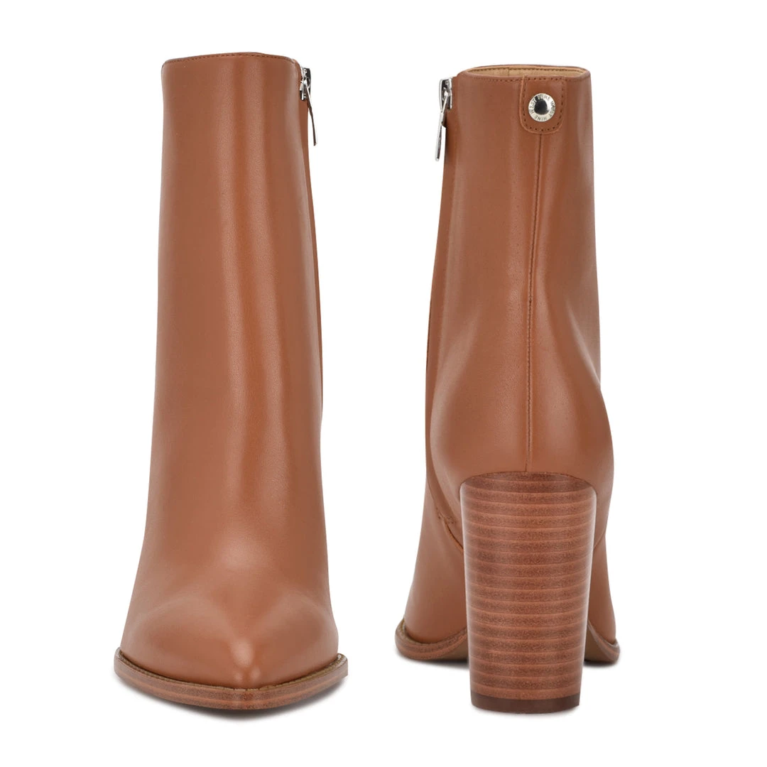 Nine West Tryme 9x9 Heeled Booties 6 Nine West Tryme 9x9 Heeled Booties