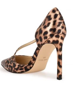 Nine West Twirl Pointy Toe Pumps Metallic Mindset