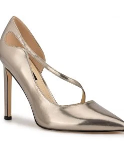 Nine West Twirl Pointy Toe Pumps Metallic Mindset 8 Nine West Twirl Pointy Toe Pumps Metallic Mindset