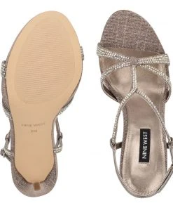 Nine West Ulliy Heeled Dress Sandals 11 Nine West Ulliy Heeled Dress Sandals