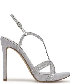 Nine West High Impact Platforms Ulliy Heeled Dress Sandals