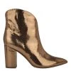 Nine West Metallic Mindset Umay Western Booties