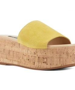 Nine West Weave Got You Vale Platform Slide Sandals