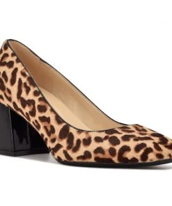 Nine West Vibe 9x9 Block Heel Pumps
