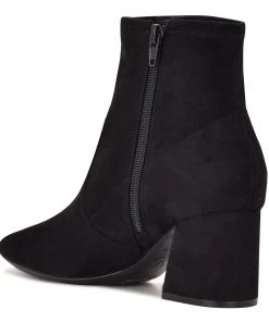 Nine West Viper 9x9 Heeled Booties 9 Nine West Viper 9x9 Heeled Booties