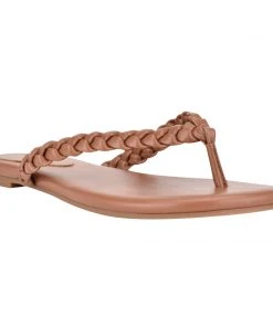 Nine West Wantit Flat Slide Sandals Fun Flats 8 Nine West Wantit Flat Slide Sandals Fun Flats