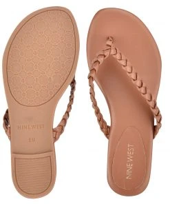 Nine West Wantit Flat Slide Sandals Fun Flats 11 Nine West Wantit Flat Slide Sandals Fun Flats
