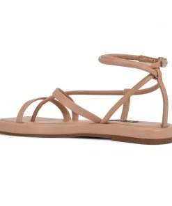 Nine West Shoes Waren Strappy Flat Sandals