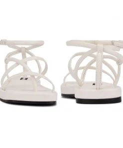 Nine West Shoes Waren Strappy Flat Sandals 10 Nine West Shoes Waren Strappy Flat Sandals