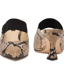 Nine West Watchit Pointy Toe Mules Heel Appeal 10 Nine West Watchit Pointy Toe Mules Heel Appeal