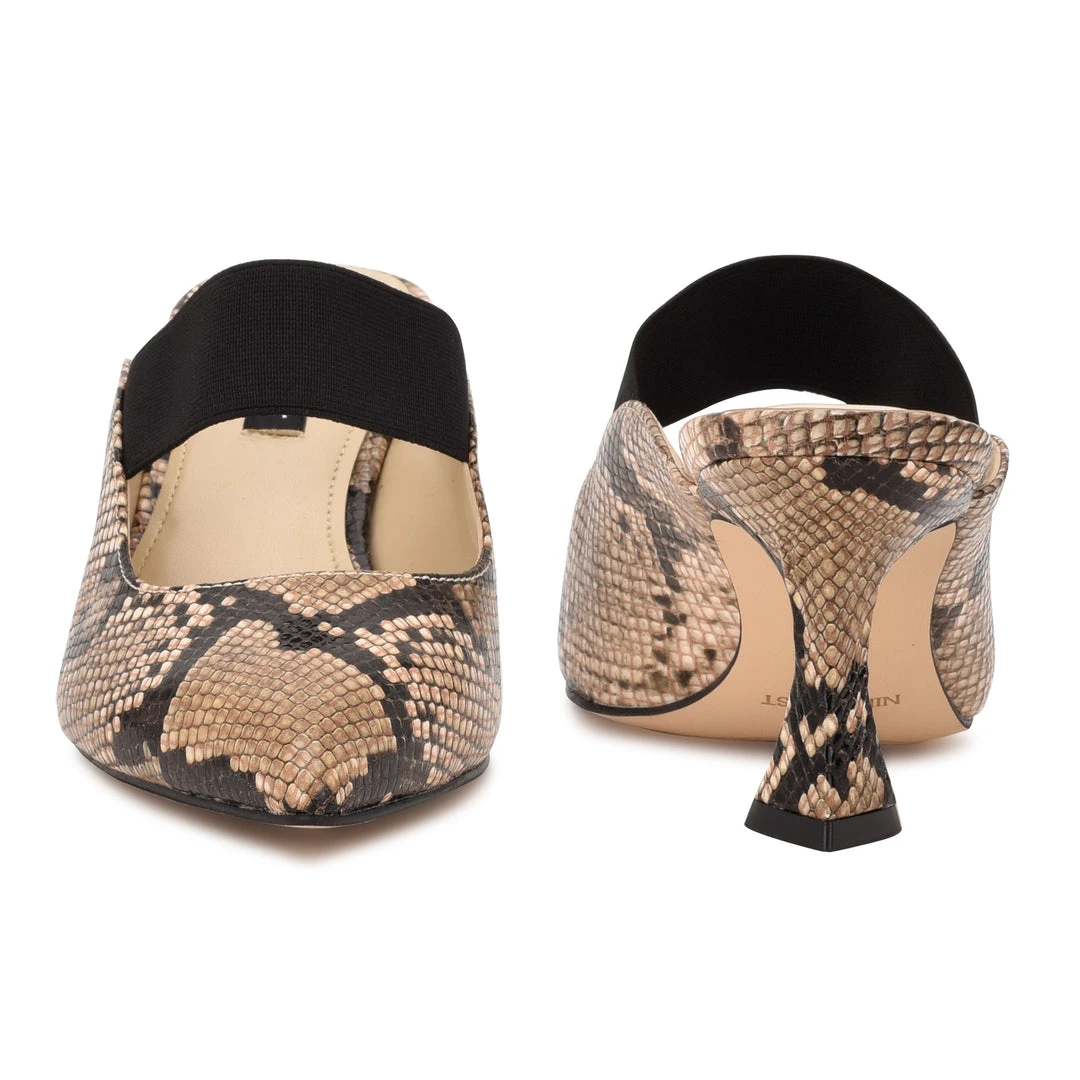 Nine West Watchit Pointy Toe Mules Heel Appeal 6 Nine West Watchit Pointy Toe Mules Heel Appeal