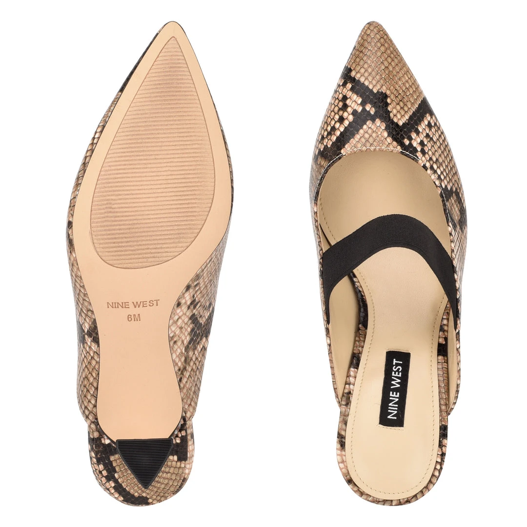 Nine West Watchit Pointy Toe Mules Heel Appeal 7 Nine West Watchit Pointy Toe Mules Heel Appeal